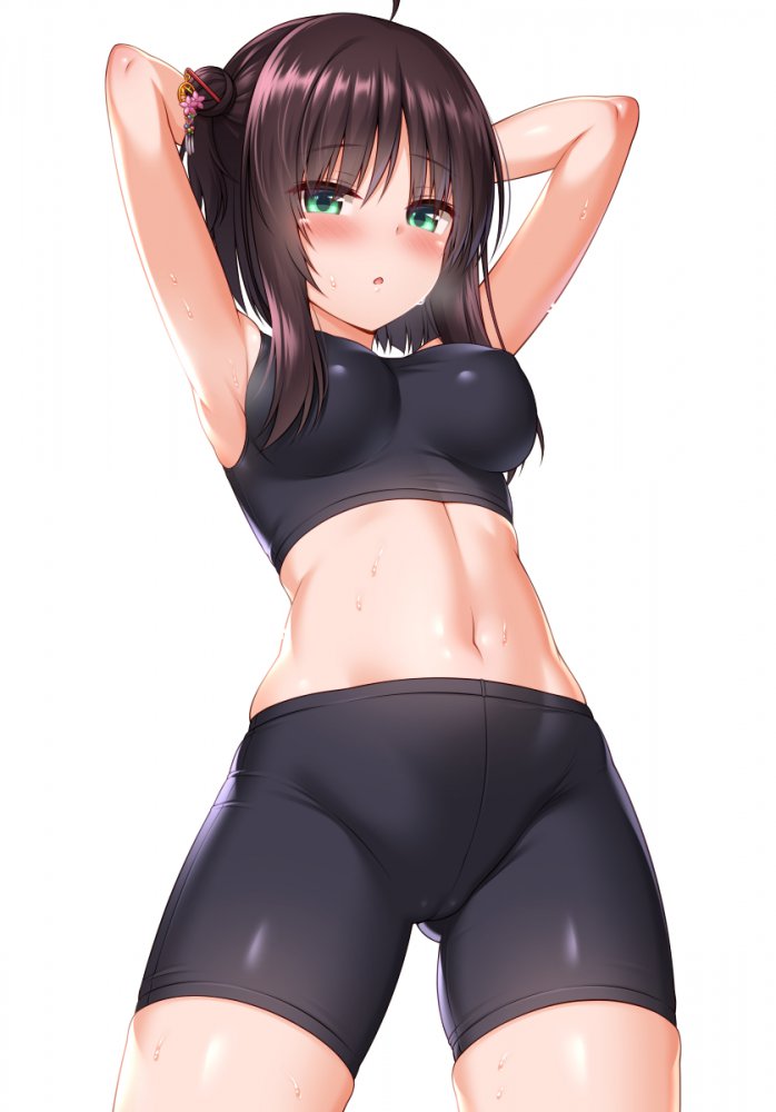 【二次】スパッツを穿いた女の子の画像　その４